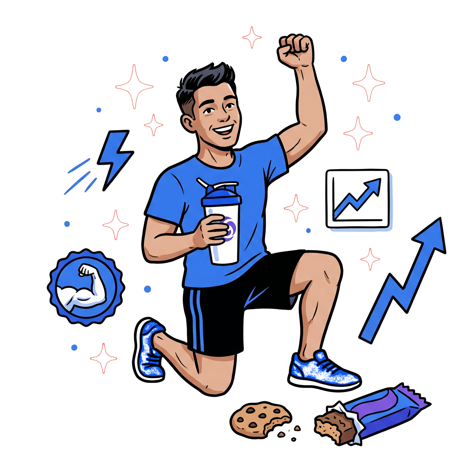 Brand athlete fueled by product